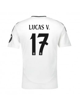 Real Madrid Lucas Vazquez #17 Replika Hemmakläder 2024-25 Kortärmad